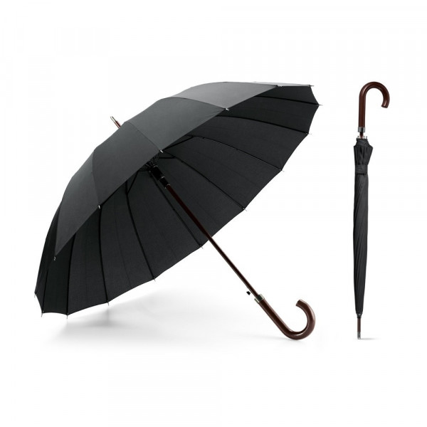 HEDI. 16-stoks paraplu in 190T pongee met automatische opening