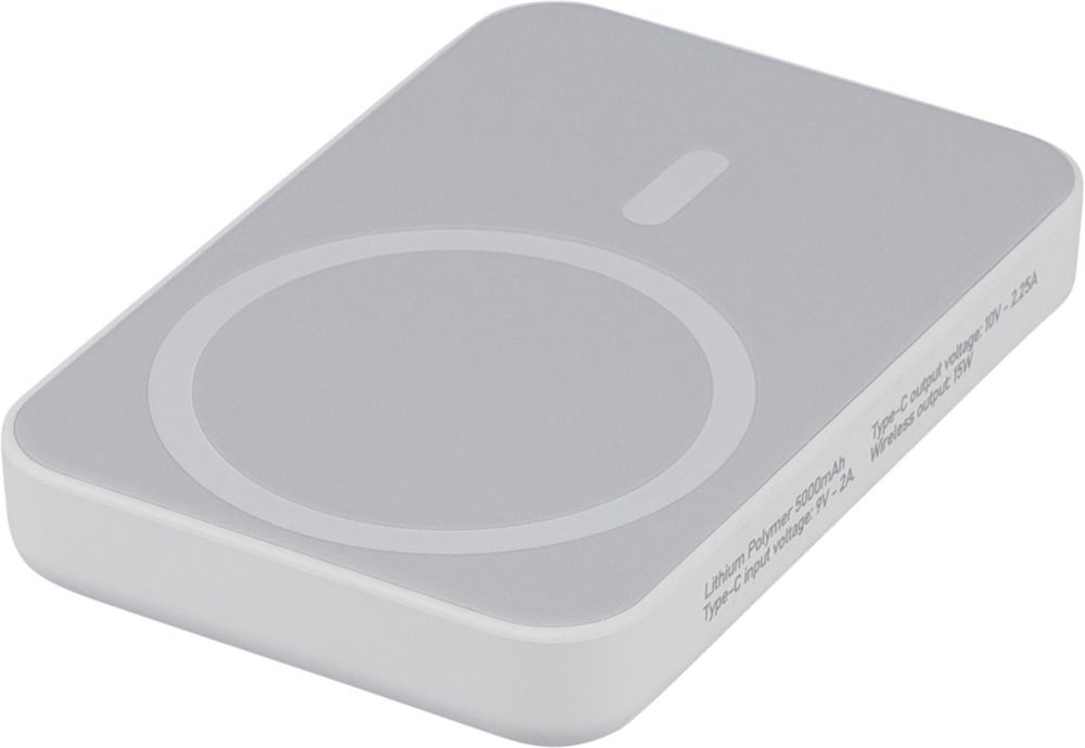Gerecyclede ABS-draadloze oplader powerbank Miren