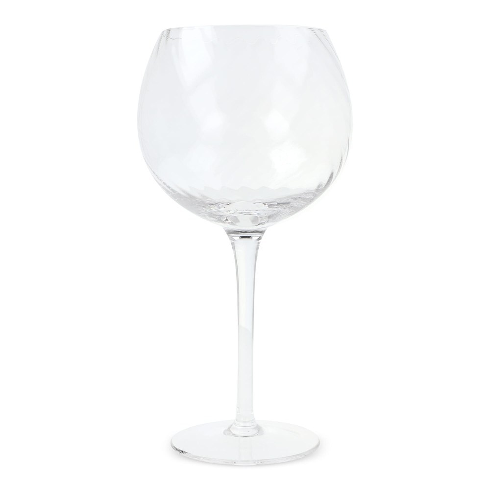 Byon Opacity set van 2 wijnglazen met stijlvol glaspatroon 470ml