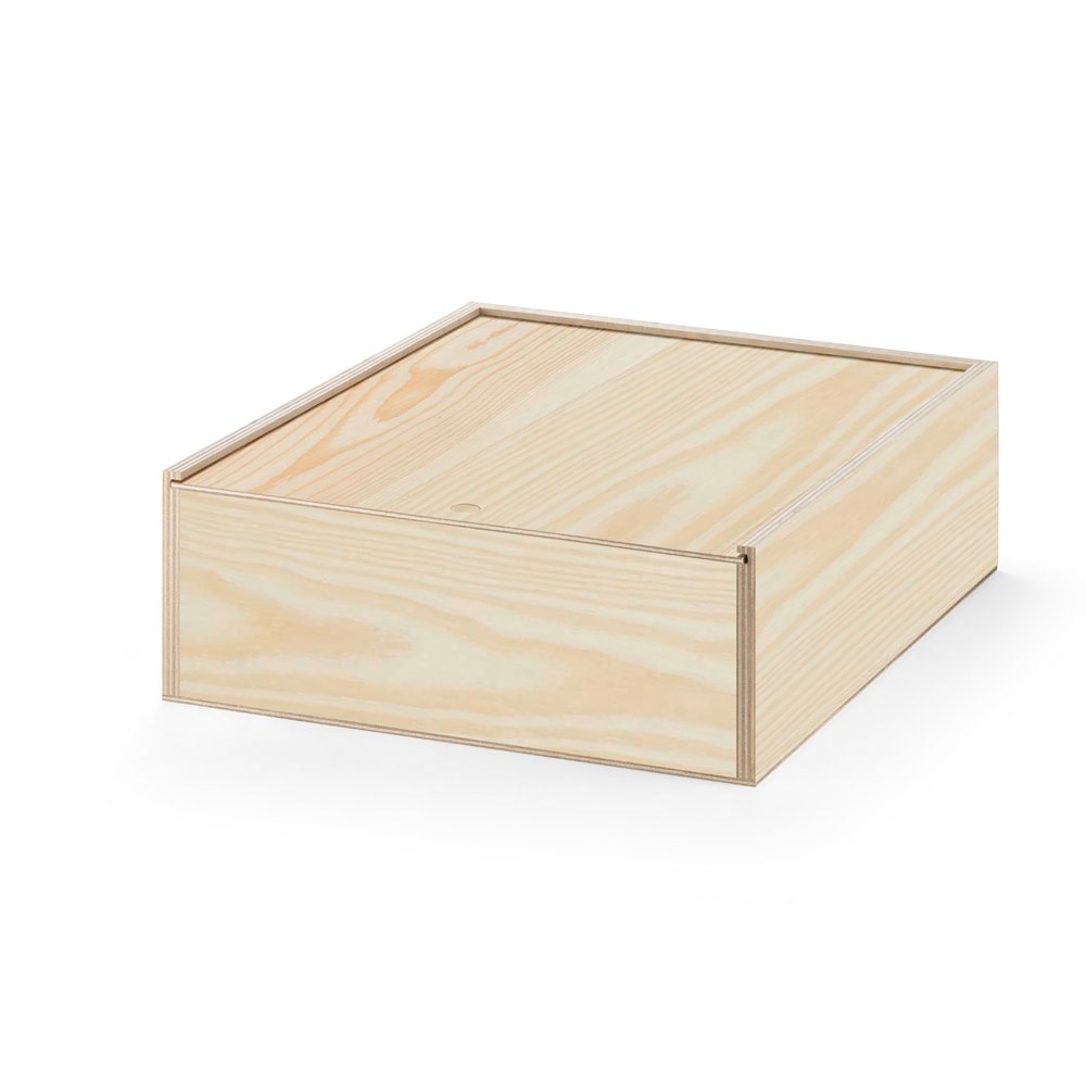 BOXIE WOOD L. Houten doos L