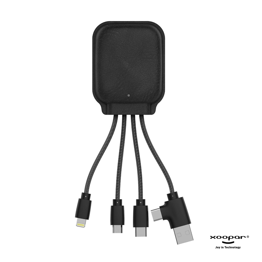 4001 | Xoopar Iné Gamma NFC Powerbank met Oplaadkabels 3000mAh 