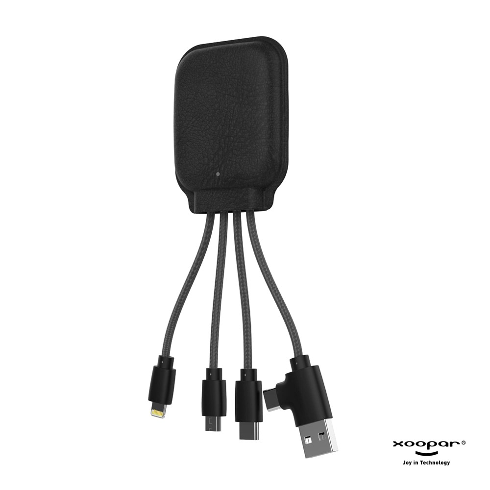 4001 | Xoopar Iné Gamma NFC Powerbank met Oplaadkabels 3000mAh 