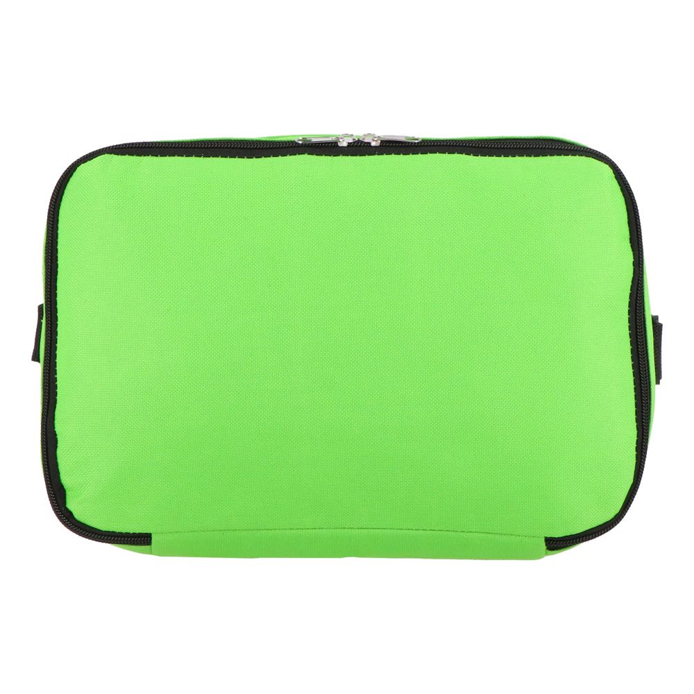 R-PET 600D koeltas met dubbele compartimenten, 30 x 20 x 24 cm, 12L