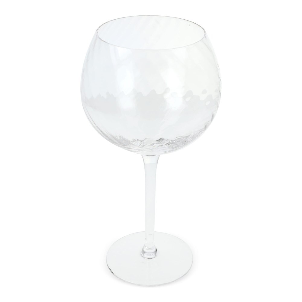Byon Opacity set van 2 wijnglazen met stijlvol glaspatroon 470ml