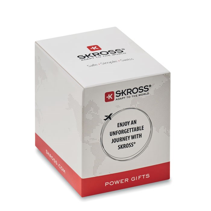 WORLD TO EUROPE - Skross Wereld naar Europa USB