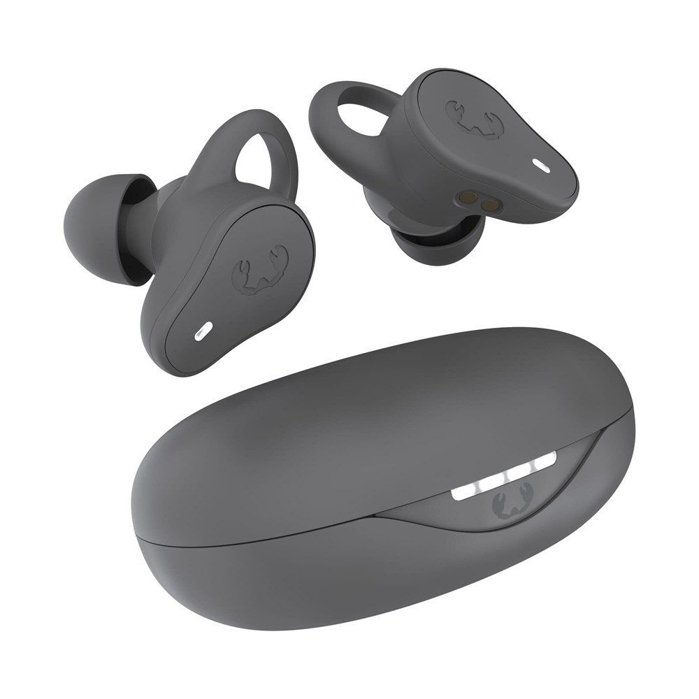 3TW1600 | Fresh 'n Rebel TWS sport oordopjes - Donker gun metal