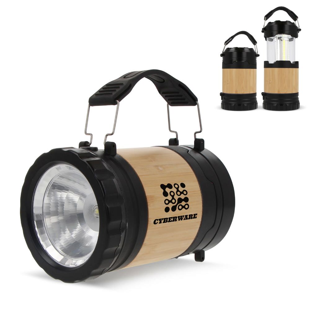ABS &amp; Bamboe Lamp &amp; Zaklamp